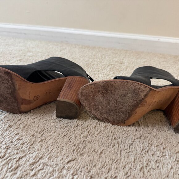 LOEFFLER RANDALL Gigi Heel | Leather | Open Toe | Booties | size - Picture 8 of 8